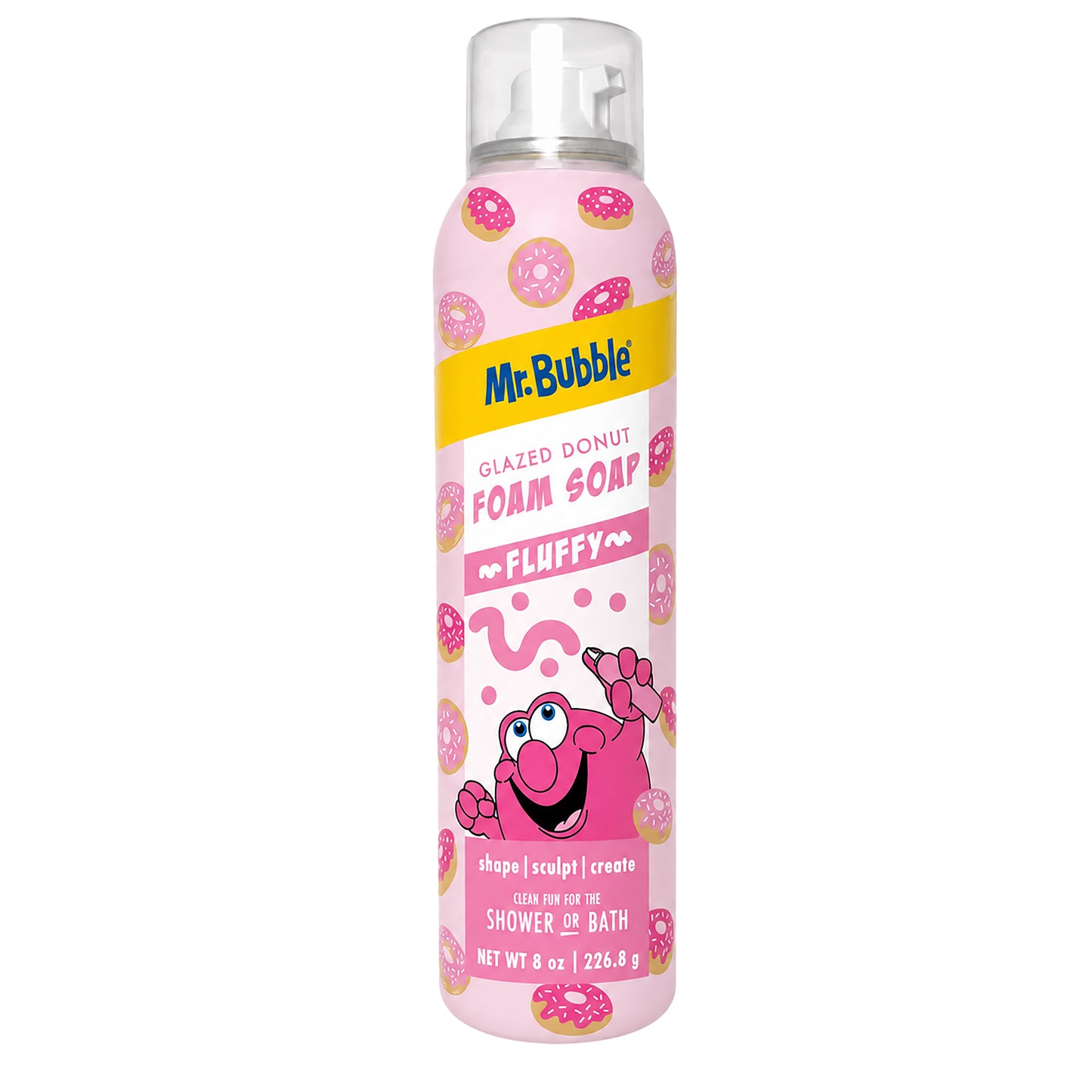 Mr. Bubble Fluffy Foam Soap Glazed Donut