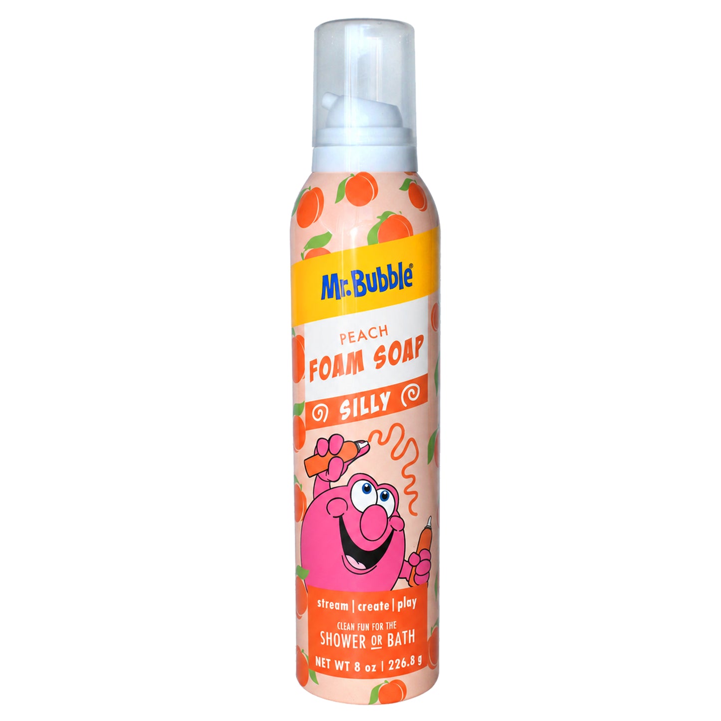 Mr. Bubble Silly Foam Soap Peach