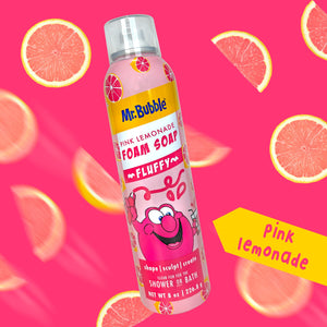 Mr. Bubble Fluffy Foam Soap Pink Lemonade