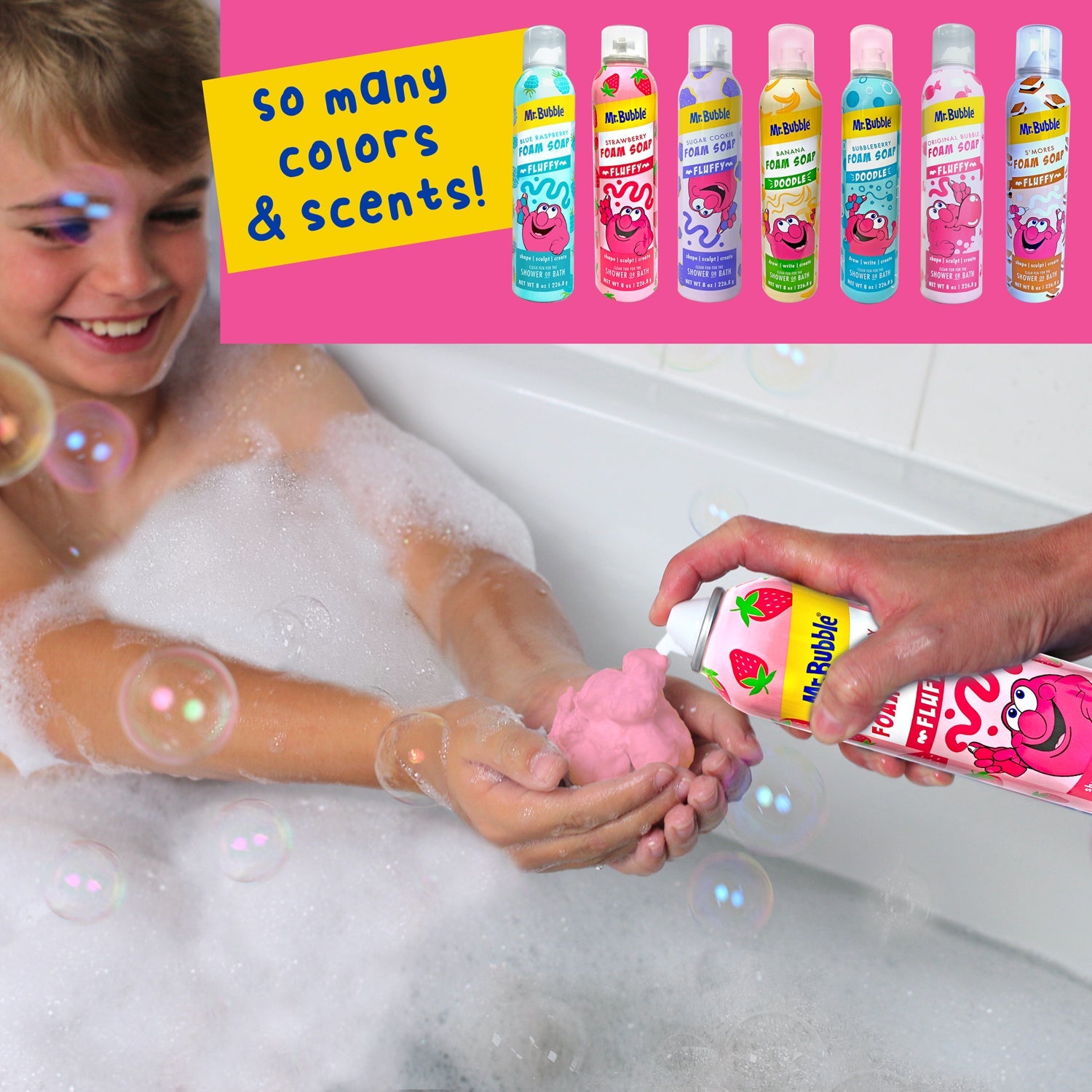 Foam Soap Twin Pack, Rotating Colors