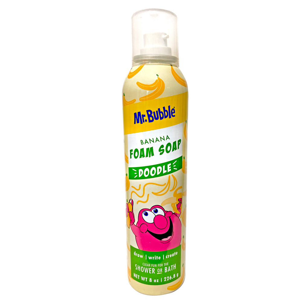 Mr. Bubble Doodle Foam Soap Banana