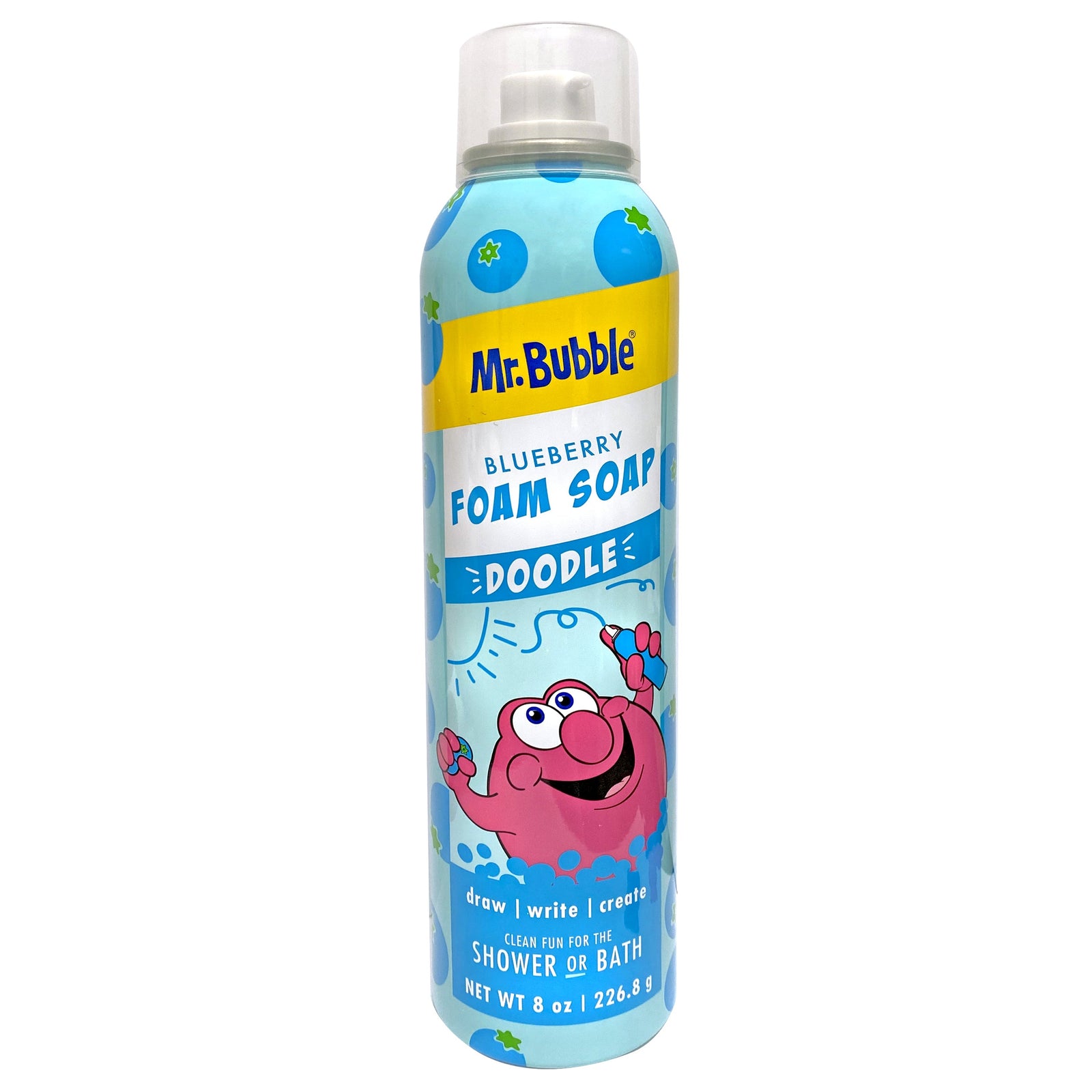 Mr. Bubble Doodle Foam Soap Blueberry