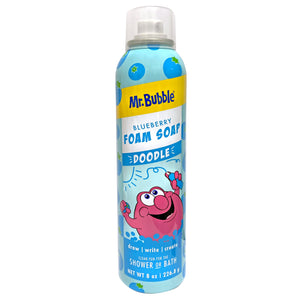 Mr. Bubble Doodle Foam Soap Blueberry