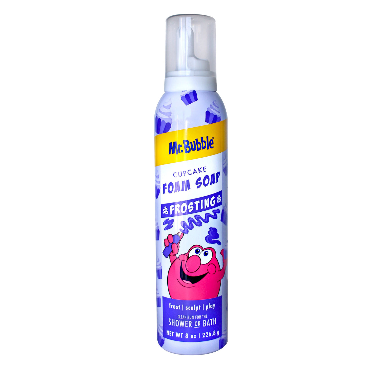 Mr. Bubble Frosting Foam Soap Cupcake