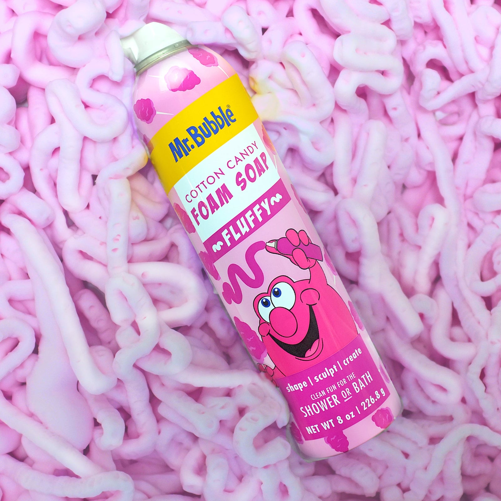 Mr. Bubble Fluffy Foam Soap Cotton Candy