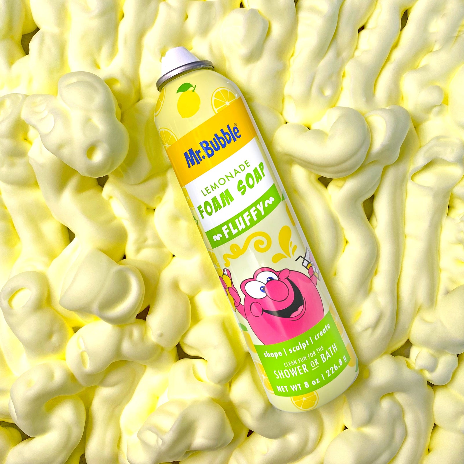 Mr. Bubble Fluffy Foam Soap Lemonade