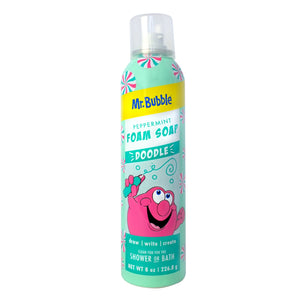 Mr. Bubble Doodle Foam Soap Peppermint