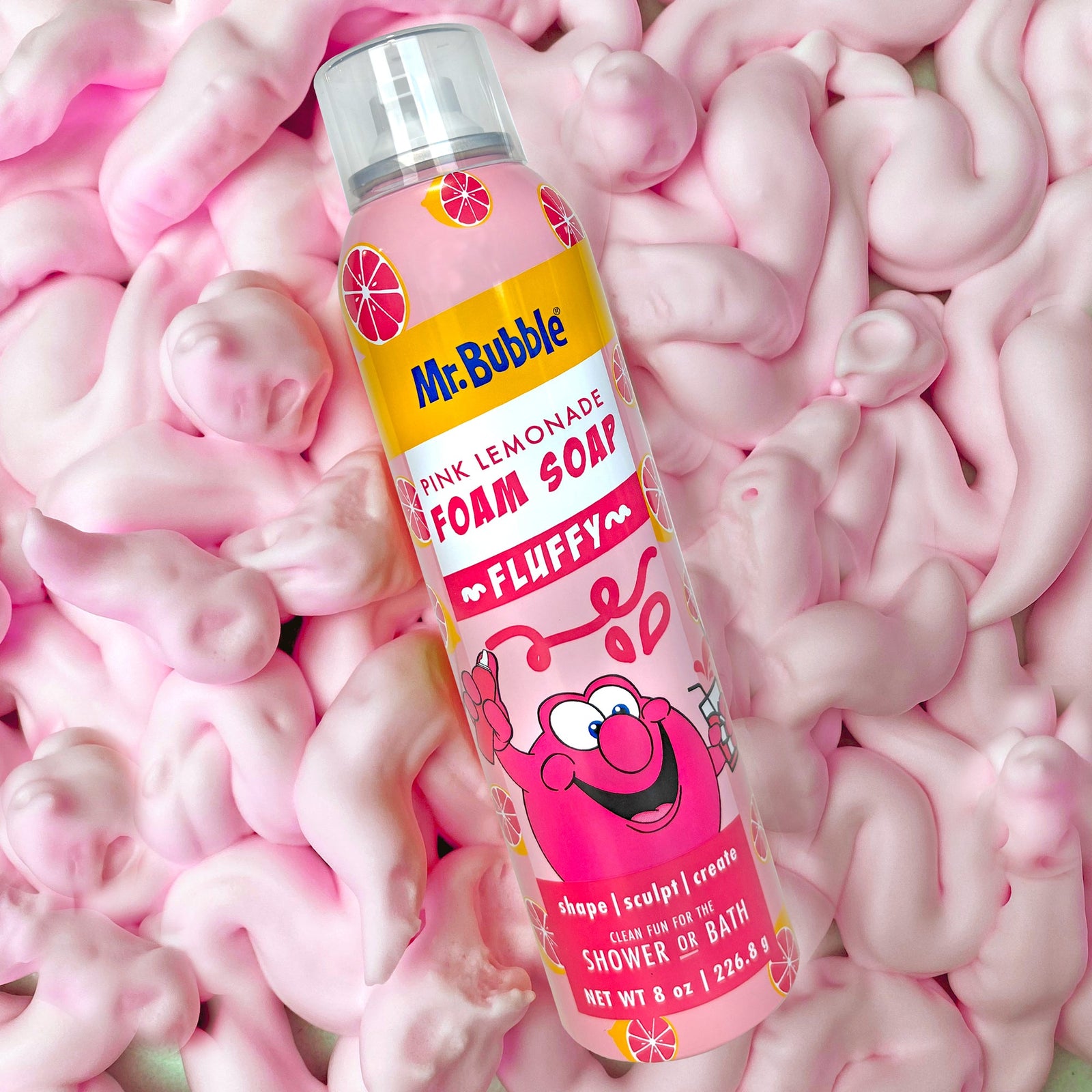 Mr. Bubble Fluffy Foam Soap Pink Lemonade