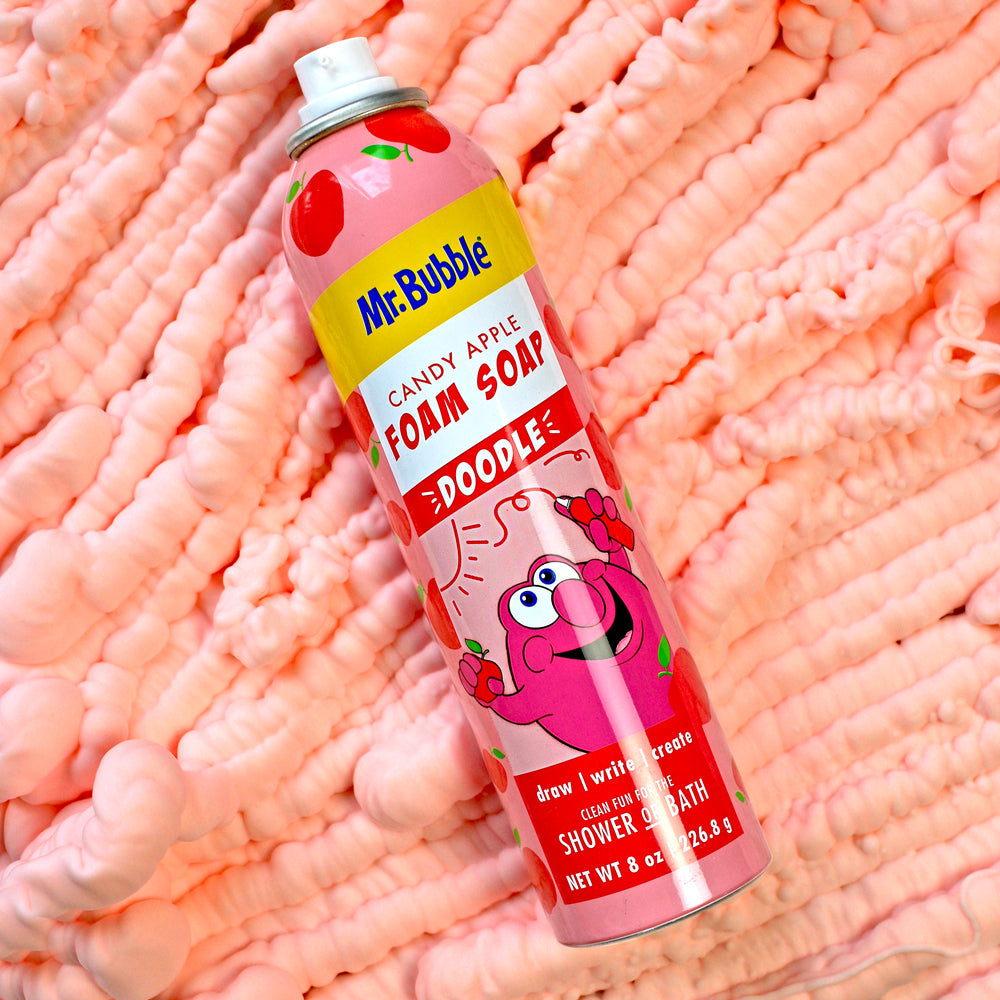 Mr. Bubble Doodle Foam Soap Candy Apple