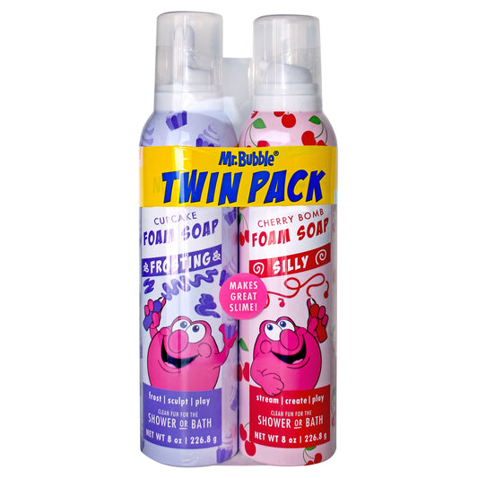 Foam Soap Twin Pack, Rotating Colors, Frosting and Silly Nozzles