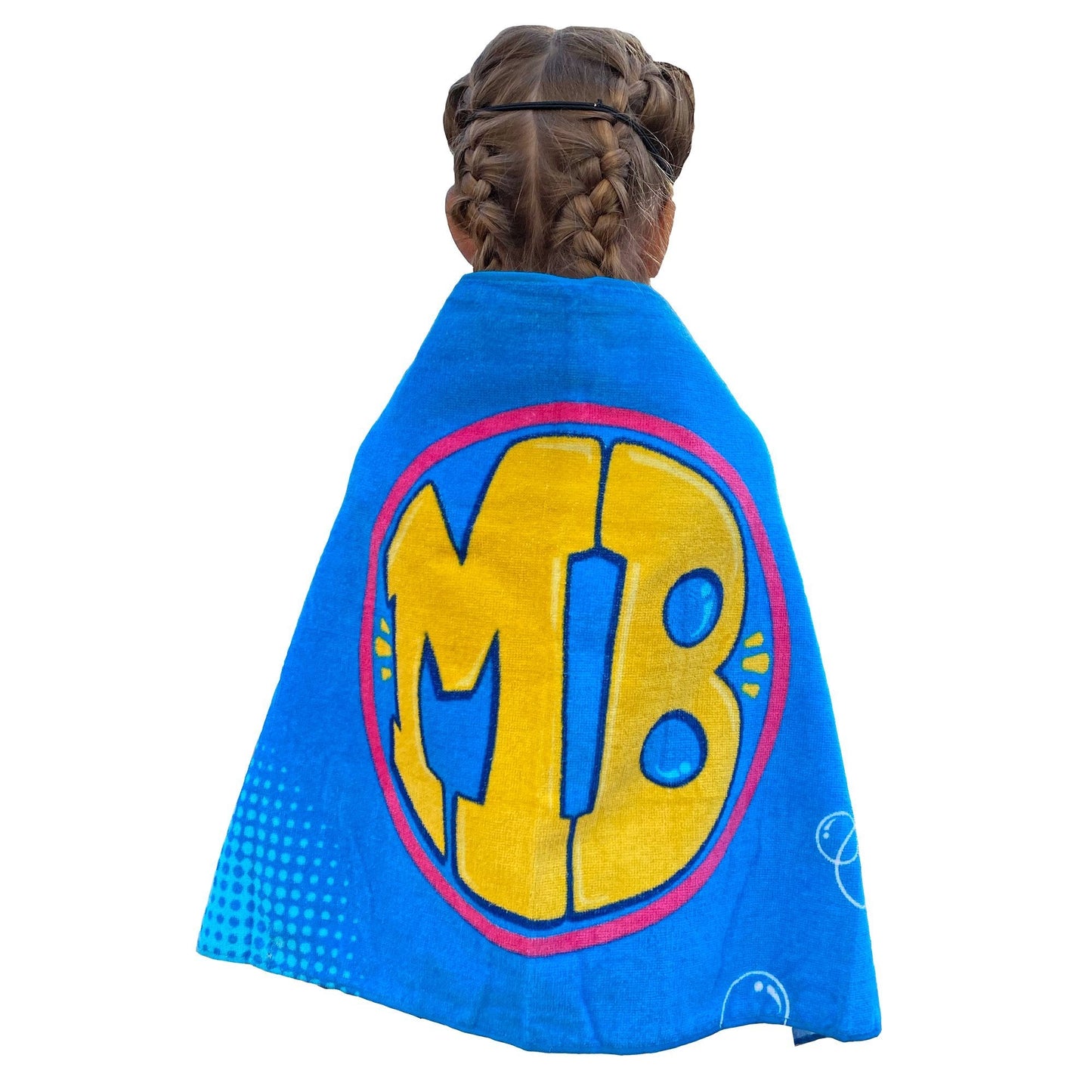 Mr. Bubble Mighty Bubble Towel Cape & Superhero Mask