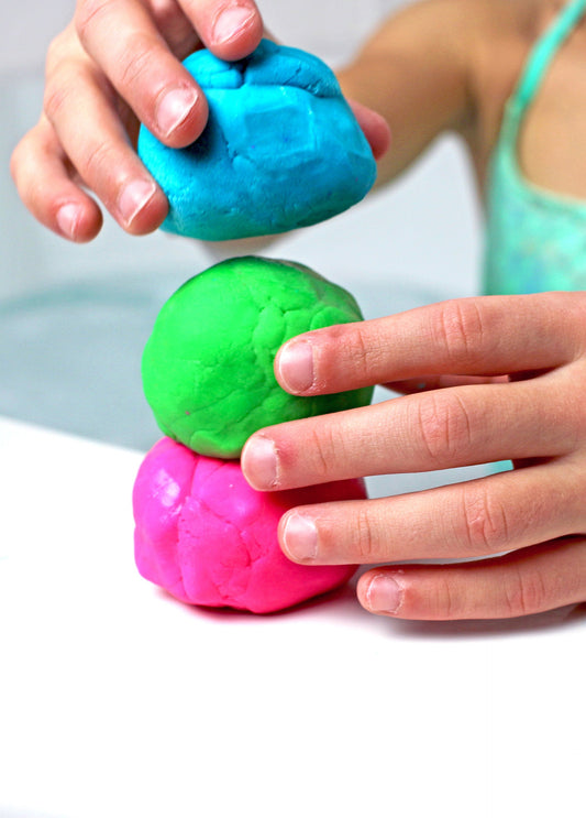 Introducing Soapy Bath Dough: Mr. Bubble’s Playful and Creative Moldable Bath Dough!