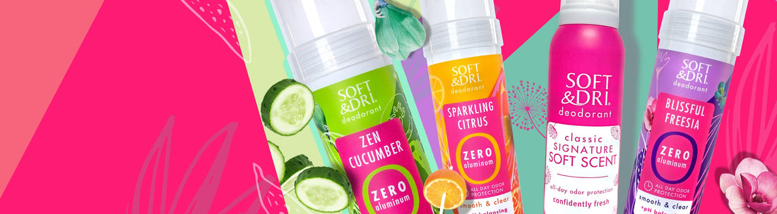 Soft & Dri: Aluminum Free Deodorant