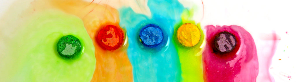 Color Splash Fizzy Bath Tablets