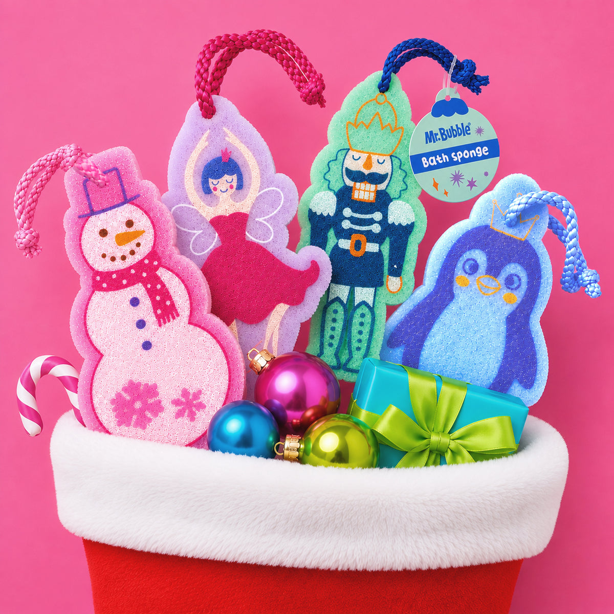 Snowman | Mr. Bubble Holiday Sponges