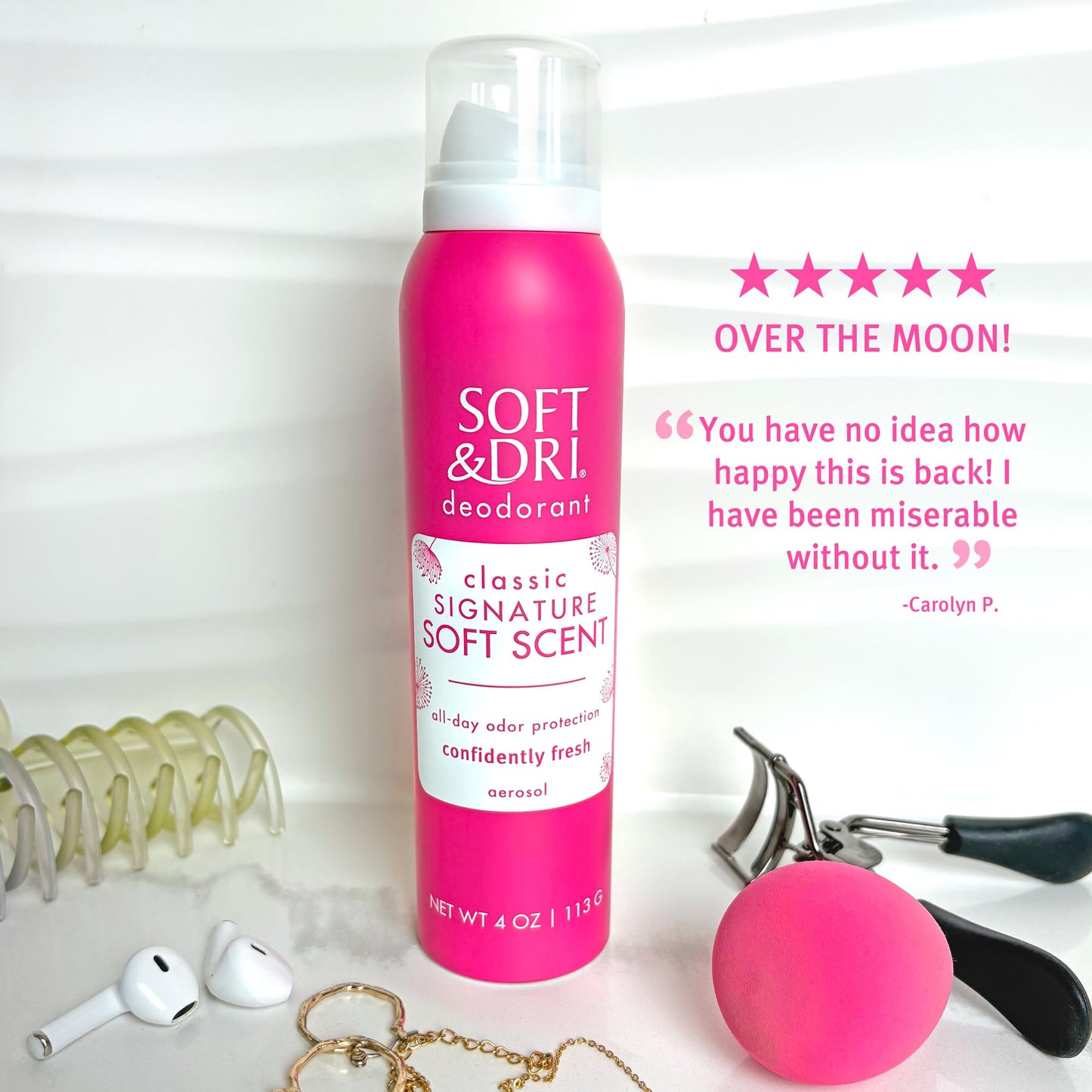 Soft & Dri Classic Signature Soft Scent Aerosol Deodorant