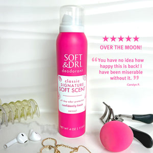 Soft & Dri Classic Signature Soft Scent Aerosol Deodorant