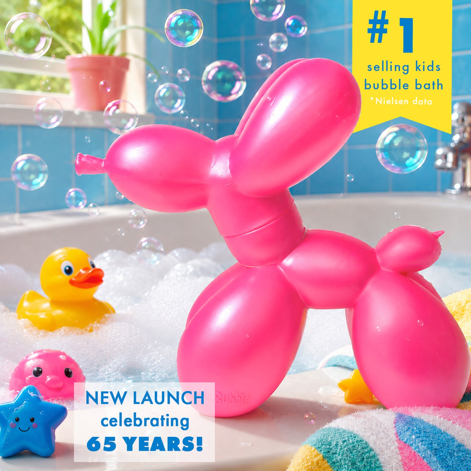 Balloon Animal Bubble Bath