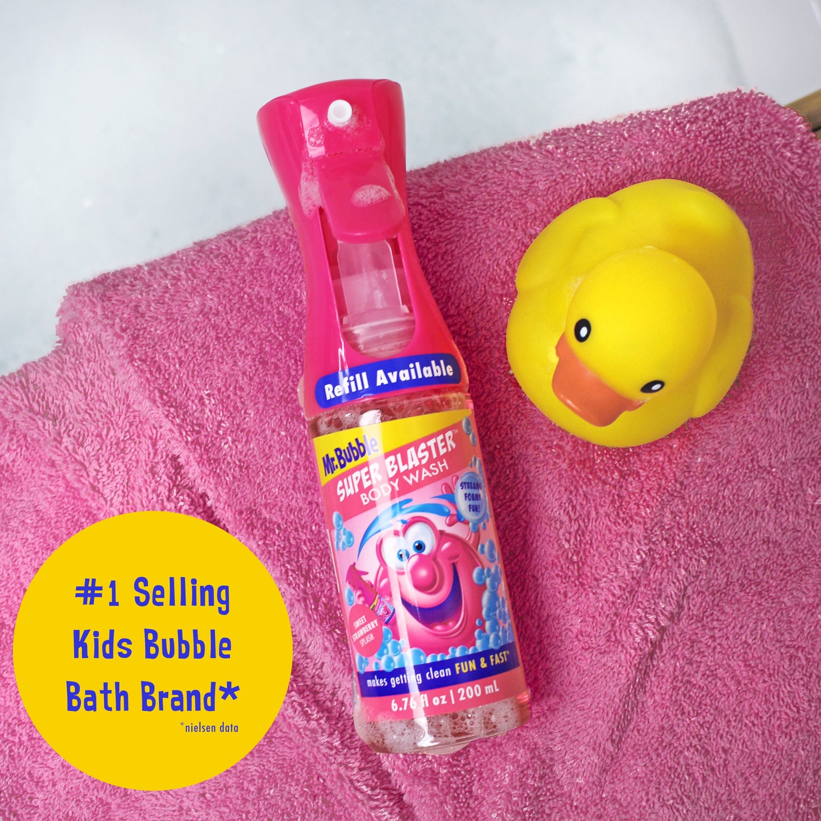 Super Blaster Body Wash Sweet Strawberry Splash