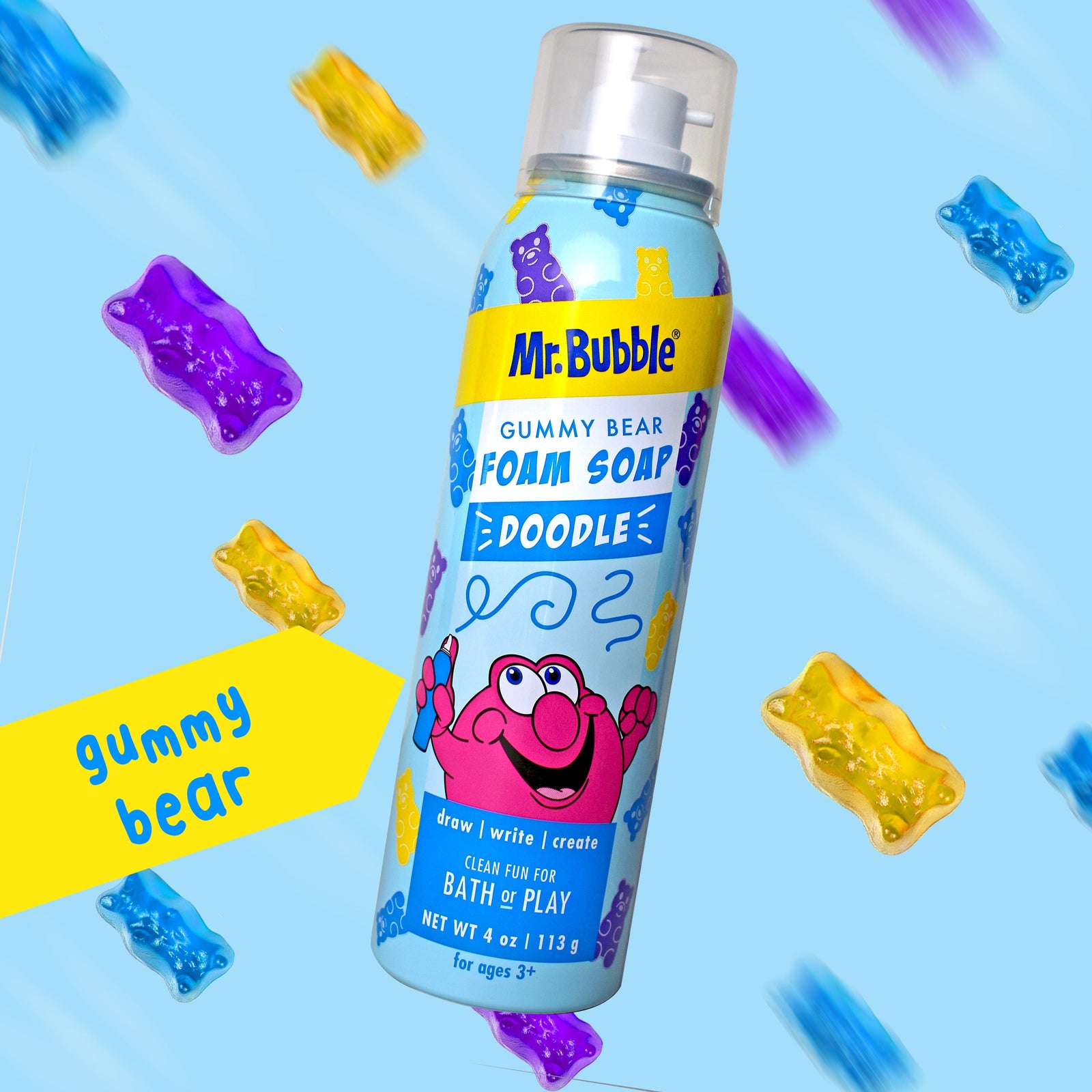 Limited Edition Gummy Bear Foam Soap