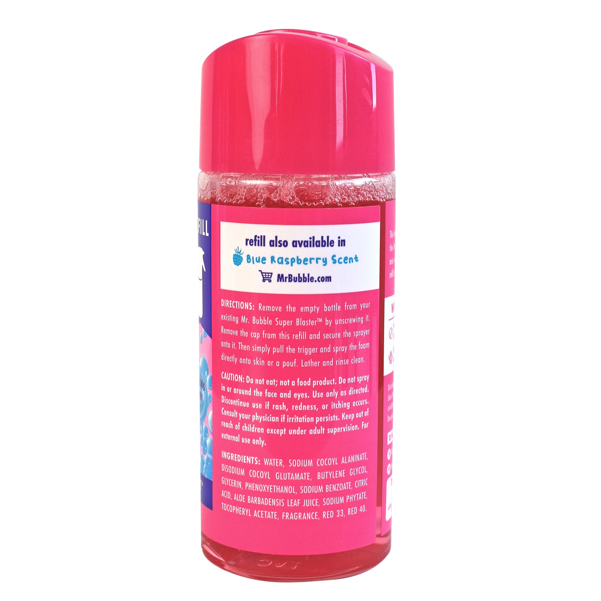 Mr. Bubble Super Blaster Body Wash Refill Sweet Strawberry Splash