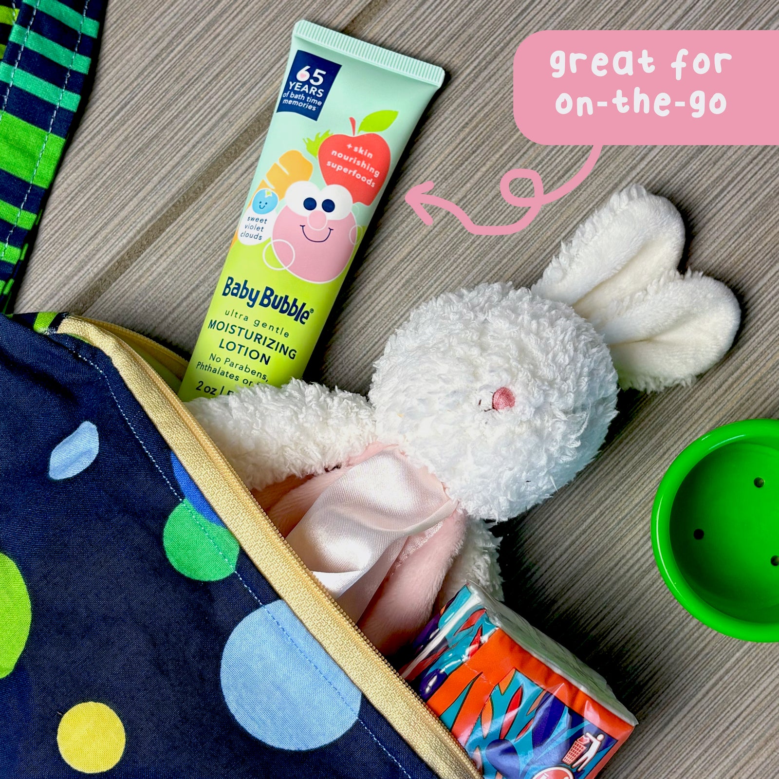 Baby Bubble Ultra Gentle Moisturizing Lotion, Travel Size