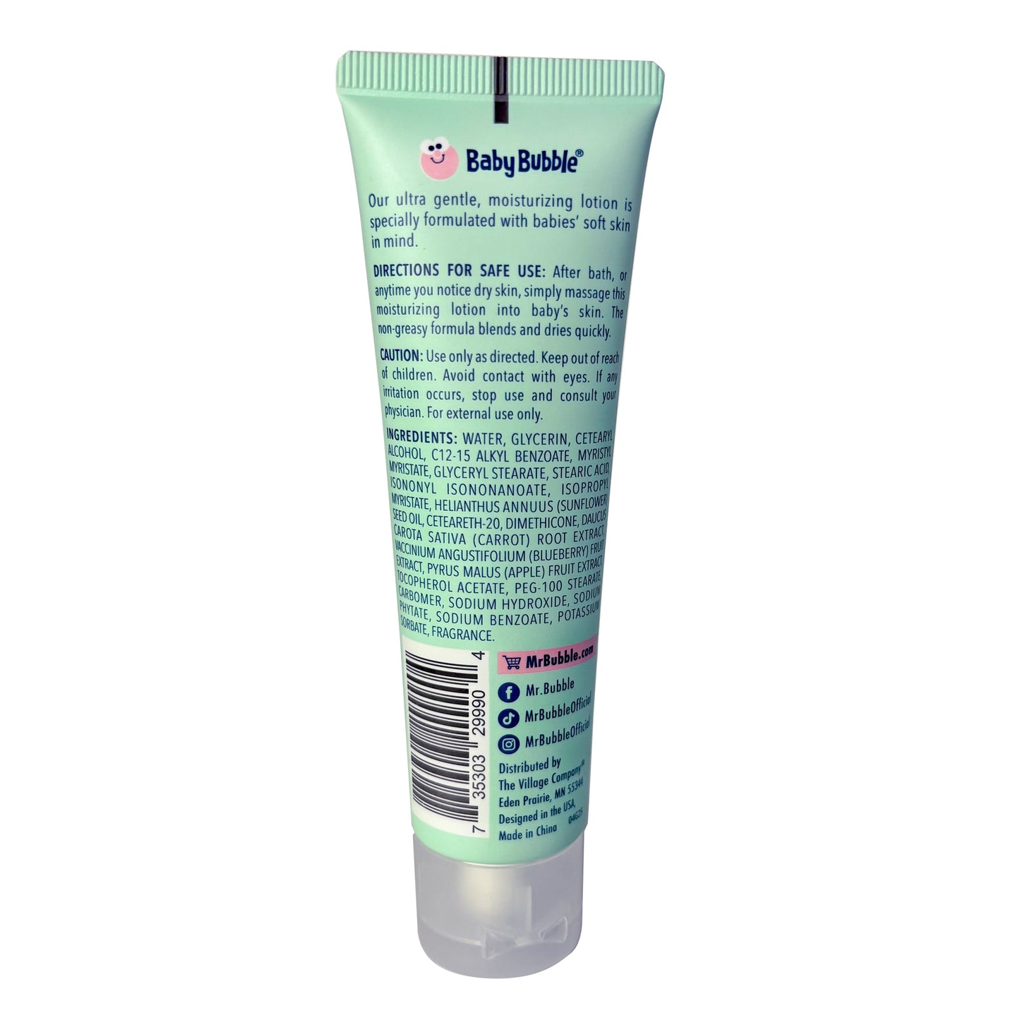 Baby Bubble Ultra Gentle Moisturizing Lotion, Travel Size
