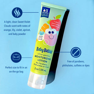 Baby Bubble Ultra Gentle Moisturizing Lotion, Travel Size
