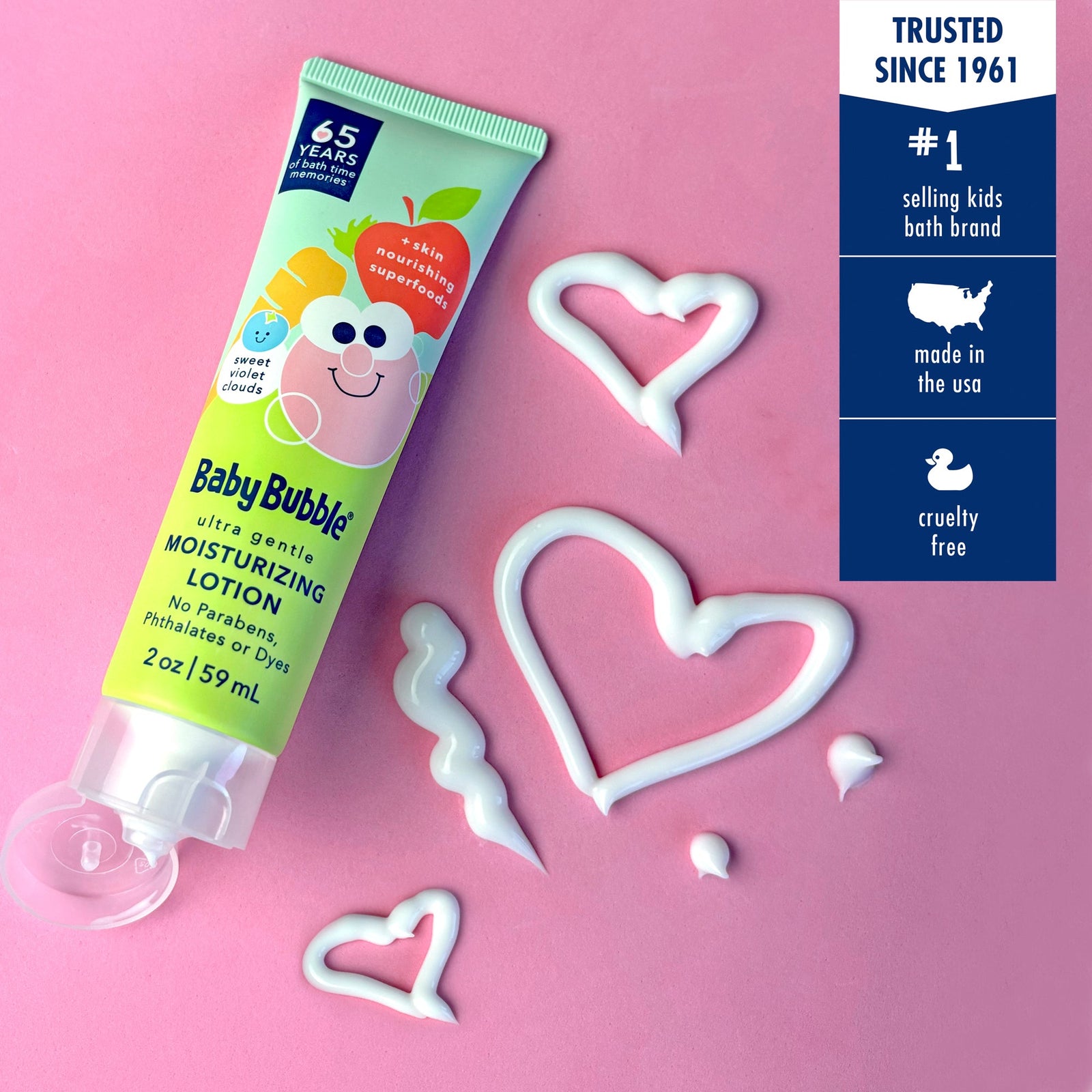 Baby Bubble Ultra Gentle Moisturizing Lotion, Travel Size