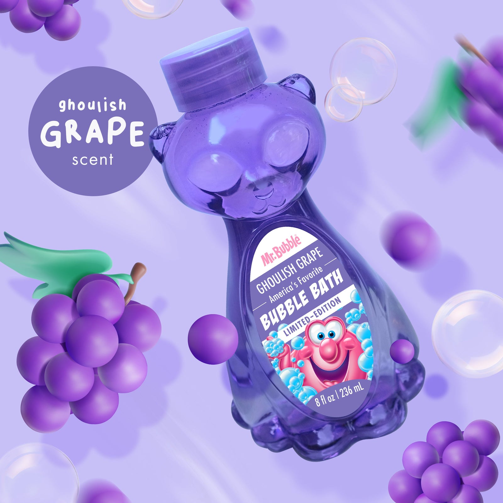 Limited Edition Ghoulish Grape Bubble Bath