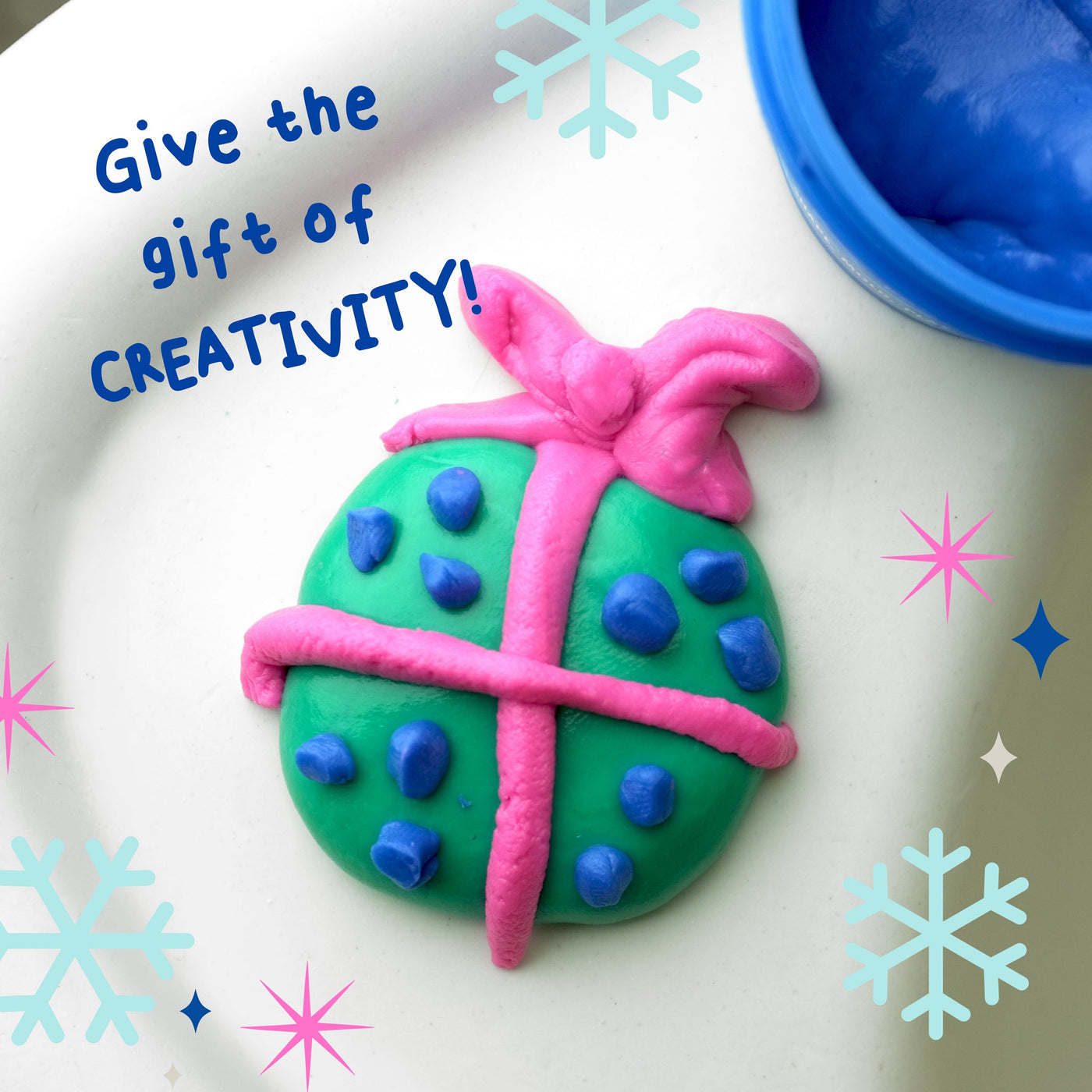 Holiday Soapy Bath Dough