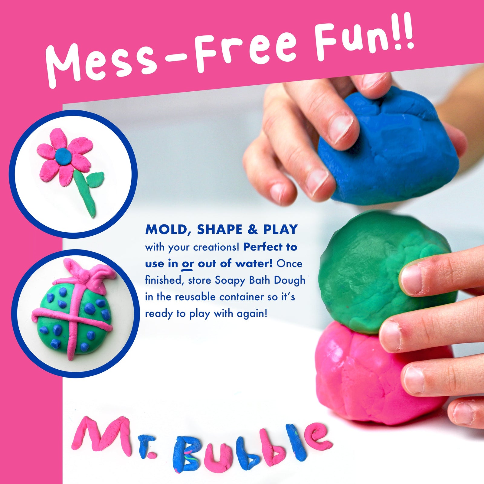 Holiday Soapy Bath Dough