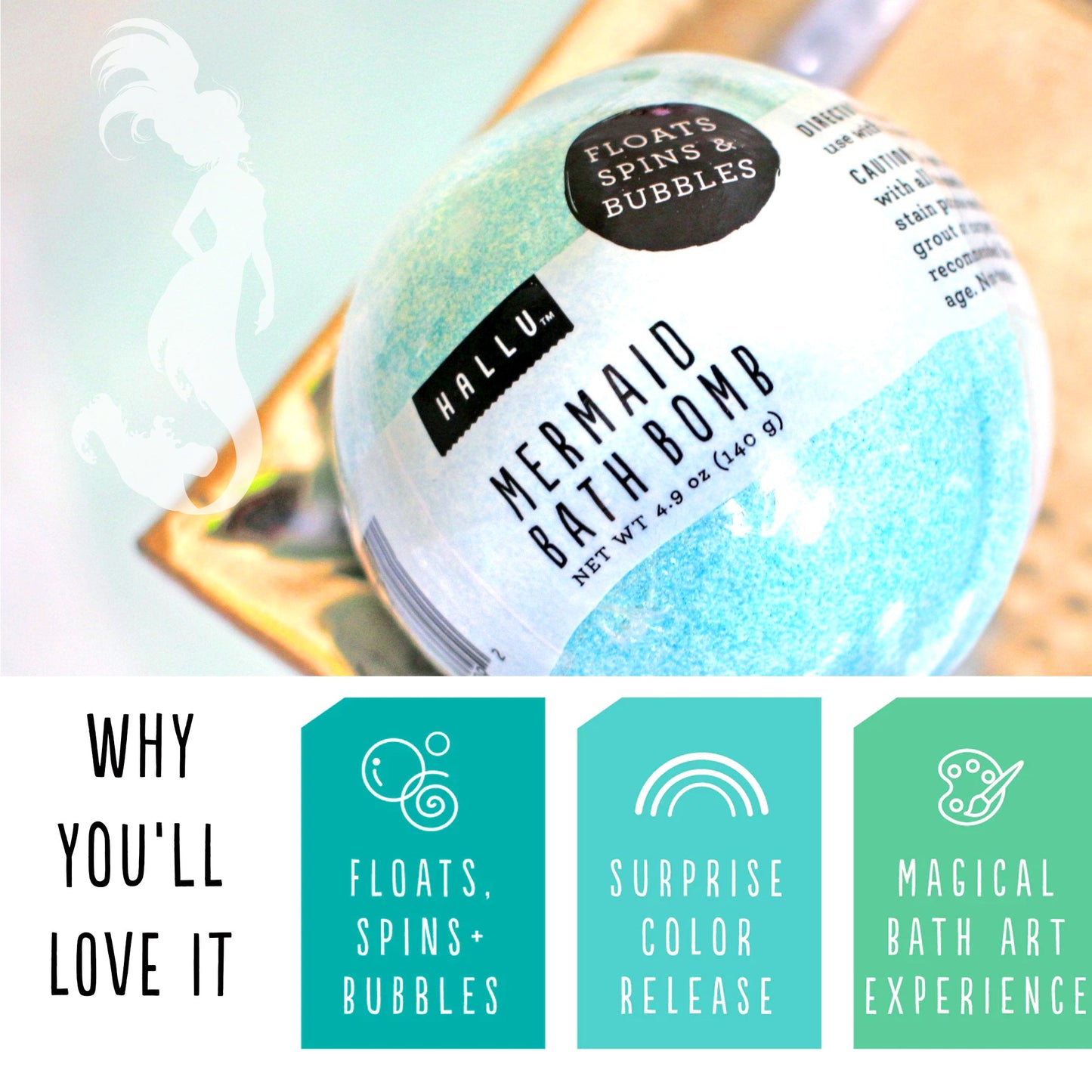 Mermaid Bath Bomb