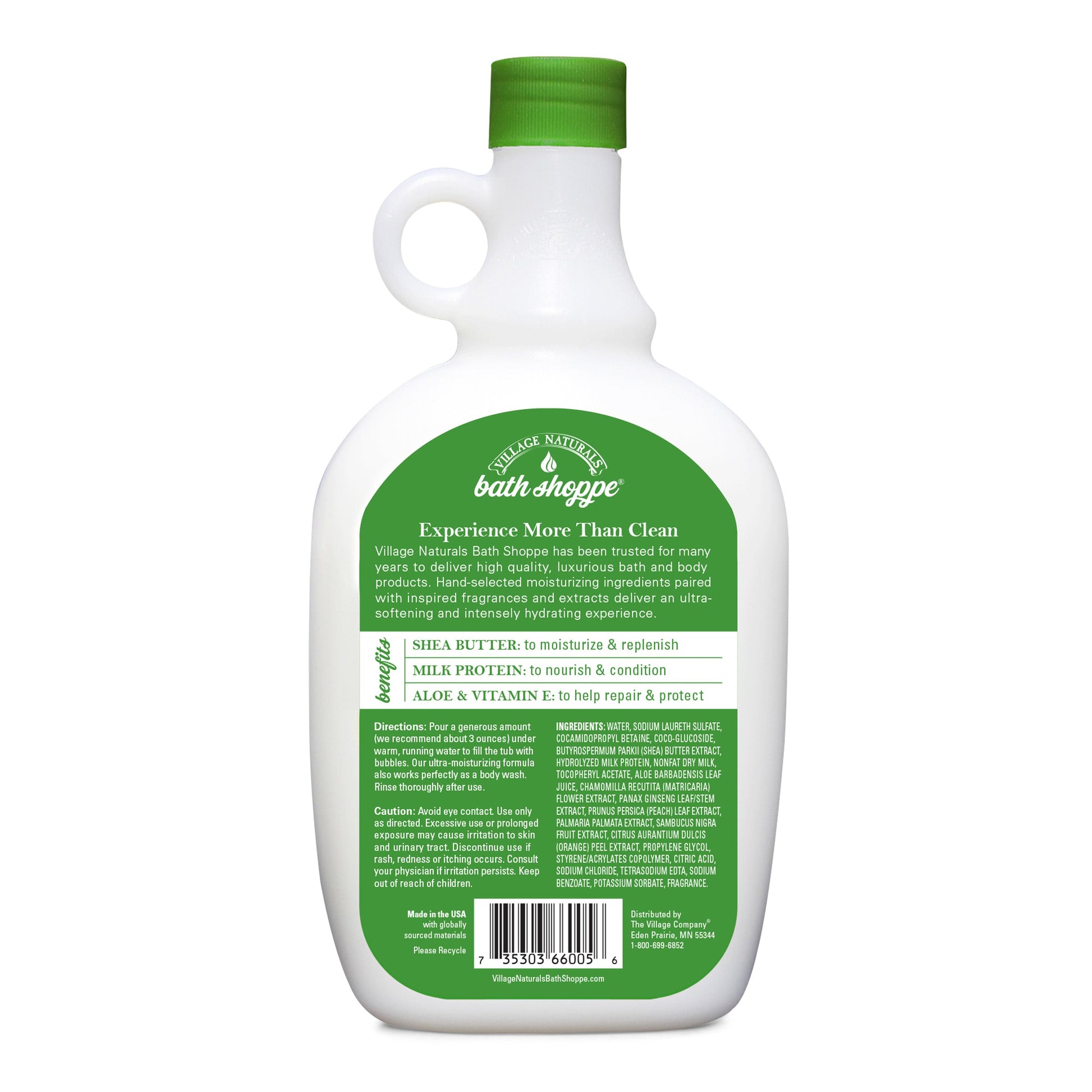 Village Naturals Bath Shoppe White Tea + Jasmine Moisturizing Milk Bath