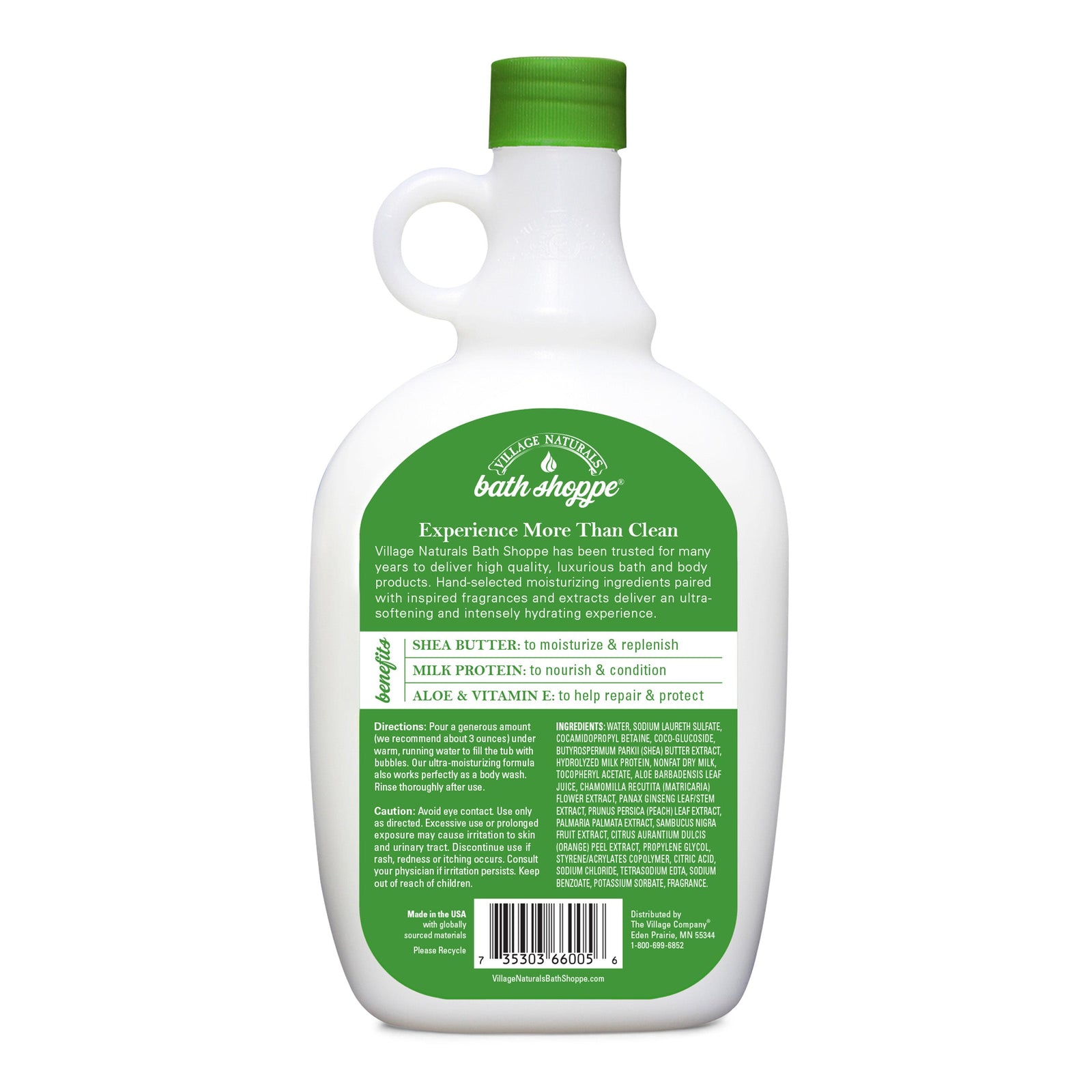 Village Naturals Bath Shoppe White Tea + Jasmine Moisturizing Milk Bath
