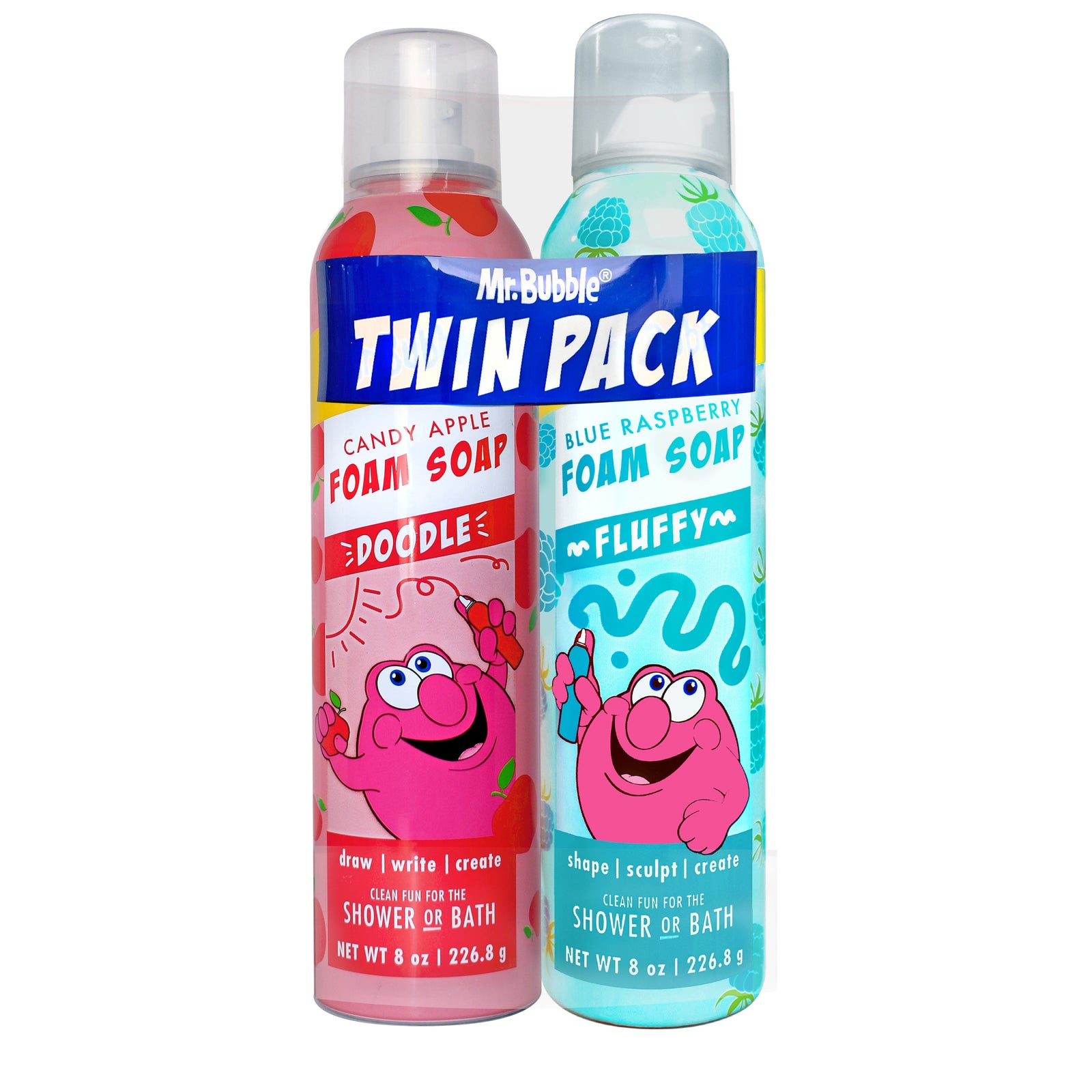 Foam Soap Twin Pack, Rotating Colors