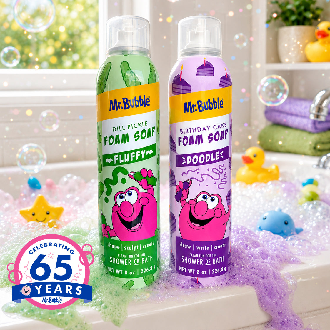 Mr. Bubble Fluffy Foam Soap Dill Pickle