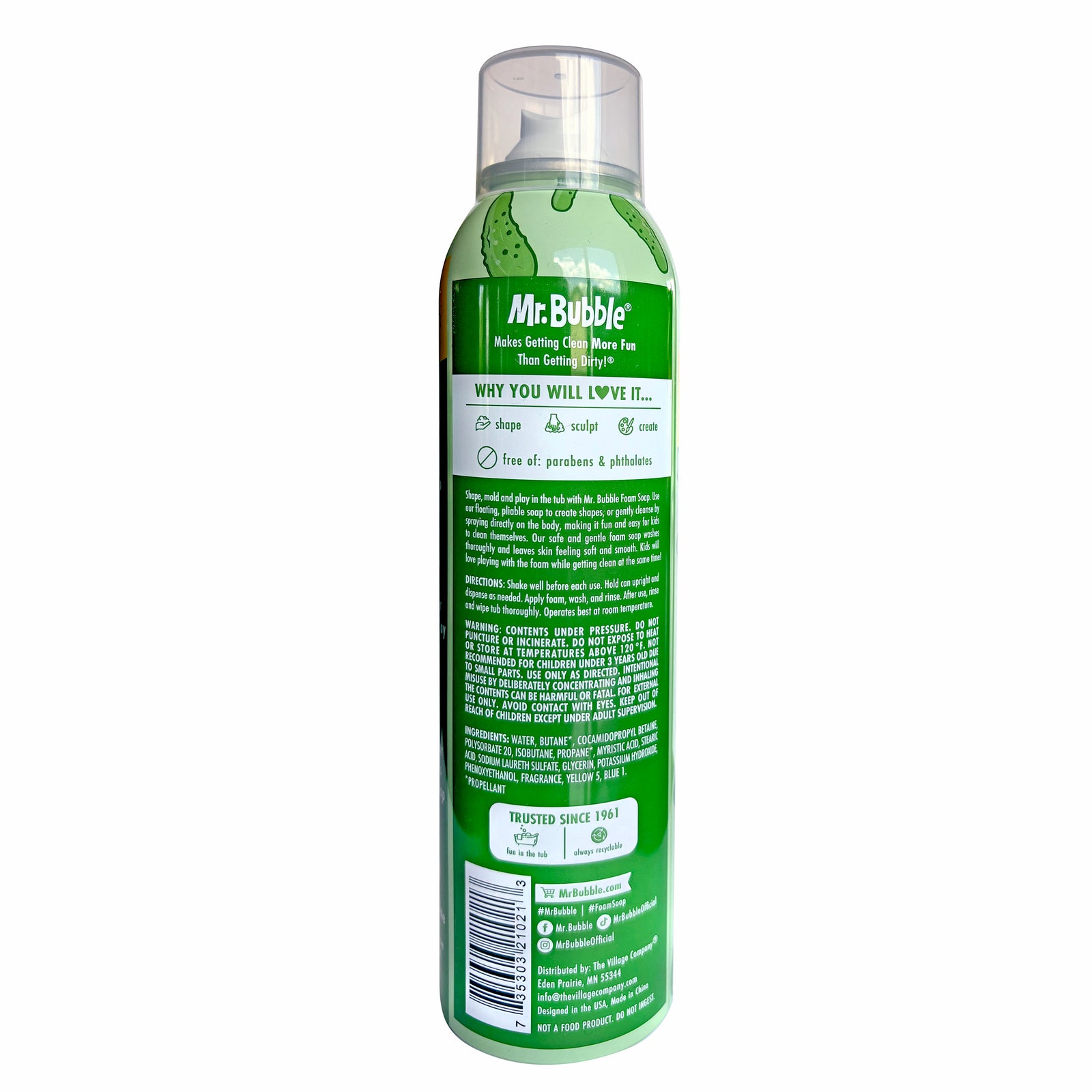 Mr. Bubble Fluffy Foam Soap Dill Pickle