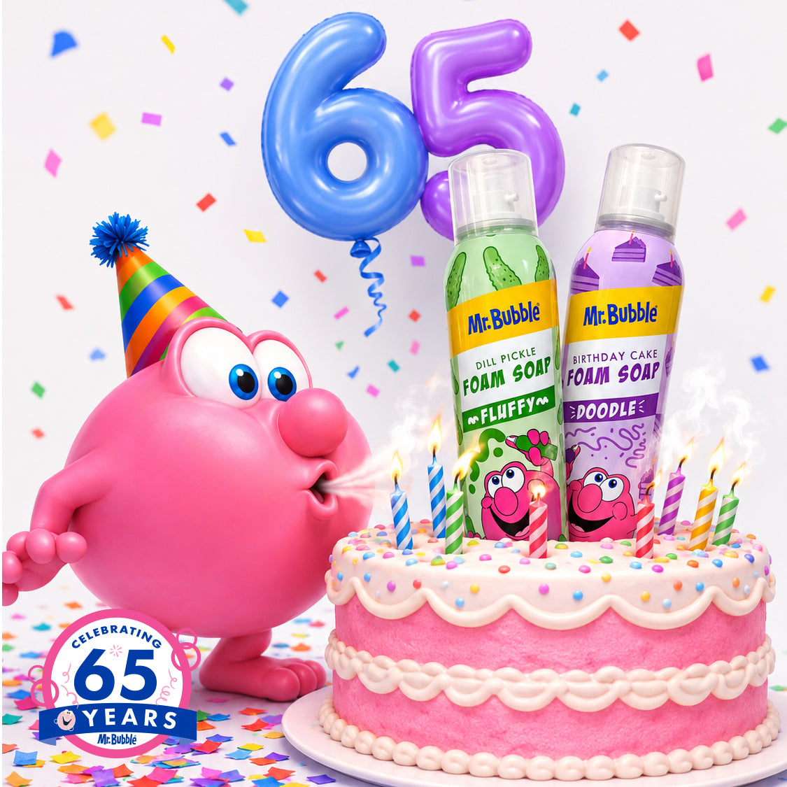 Mr. Bubble Fluffy Foam Soap Dill Pickle