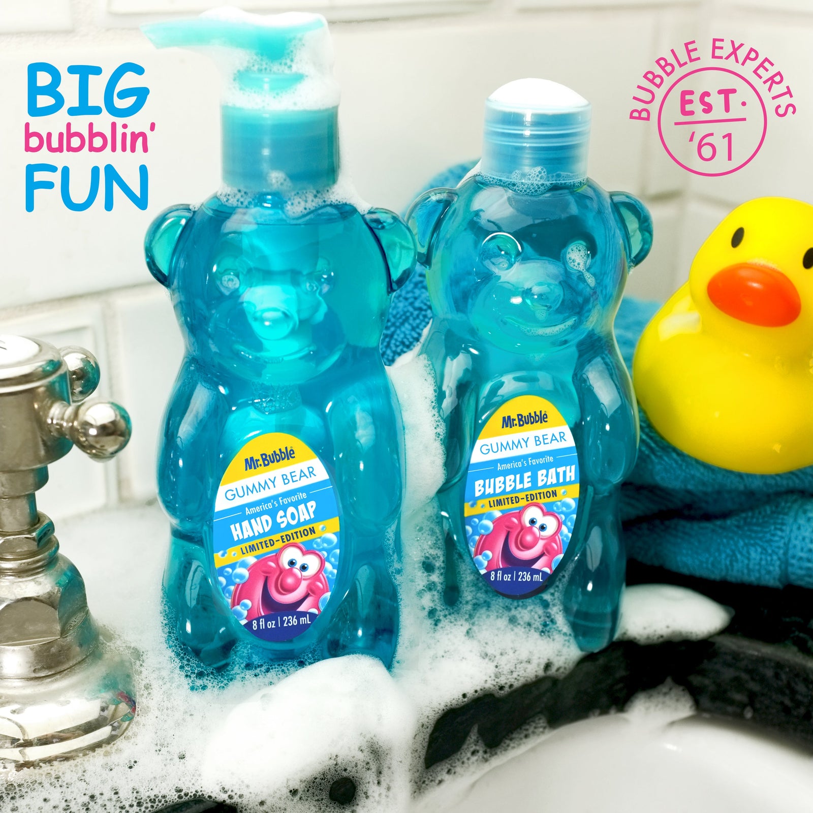 Gummy Bear Bubble Bath & Hand Soap Set