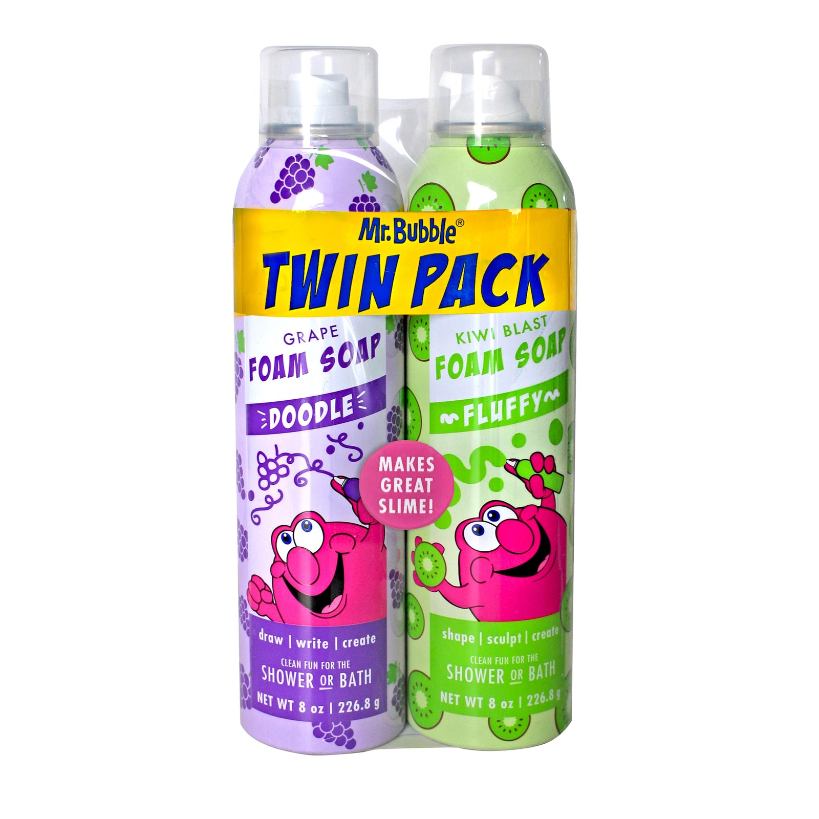 Foam Soap Twin Pack, Rotating Colors