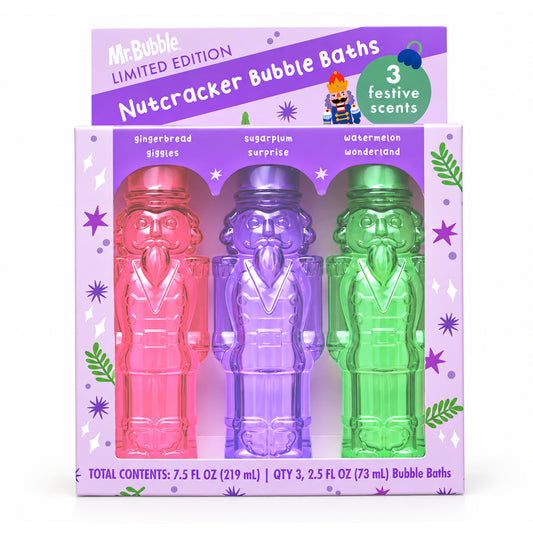 Nutcracker Bubble Bath Trio