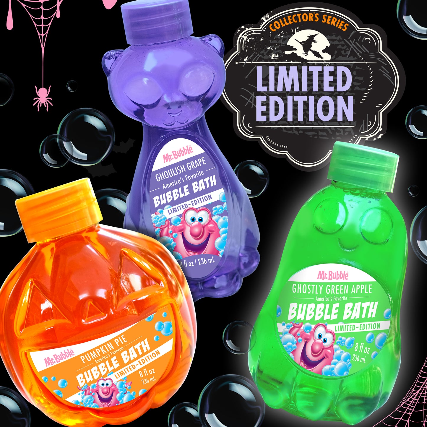 Limited Edition Ghostly Green Apple Bubble Bath