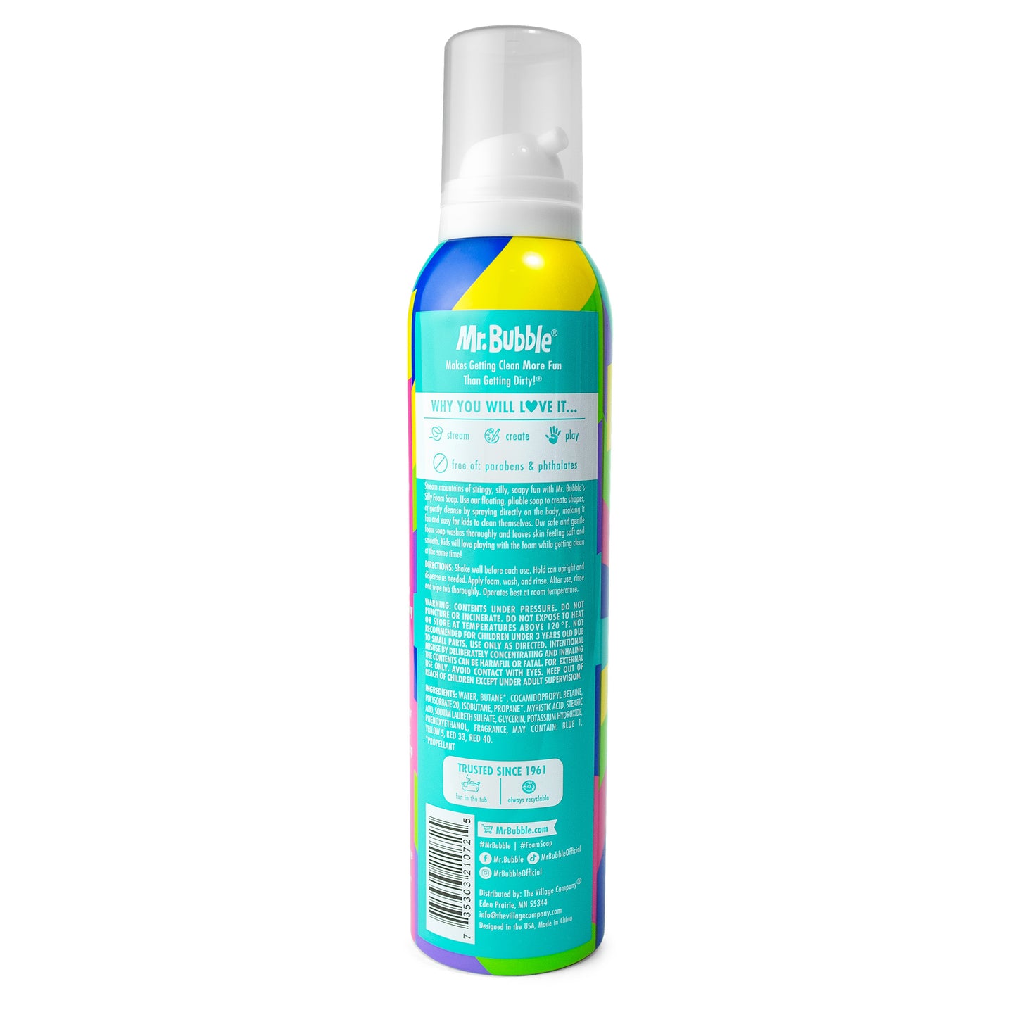 Mr. Bubble Silly Foam Soap Mystery