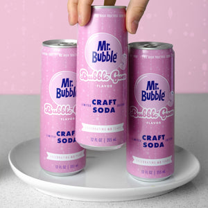 Limited Edition Craft Soda, Bubble Gum Flavor