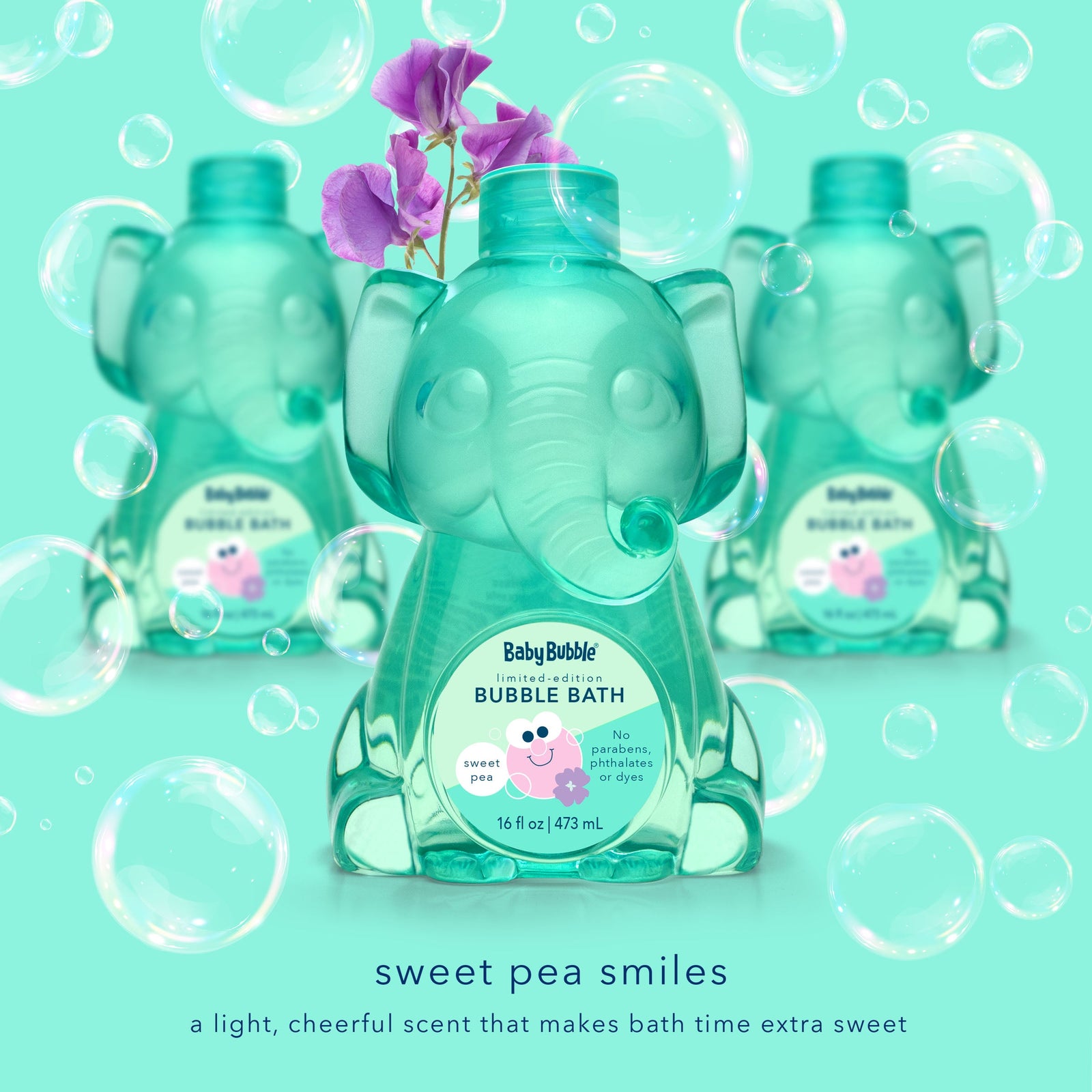Baby Bubble Ultra Gentle Elephant Bubble Bath