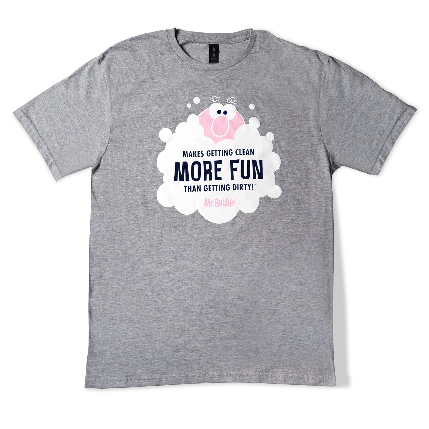 Mr. Bubble Makes Getting Clean More Fun Short Sleeve T-Shirt
