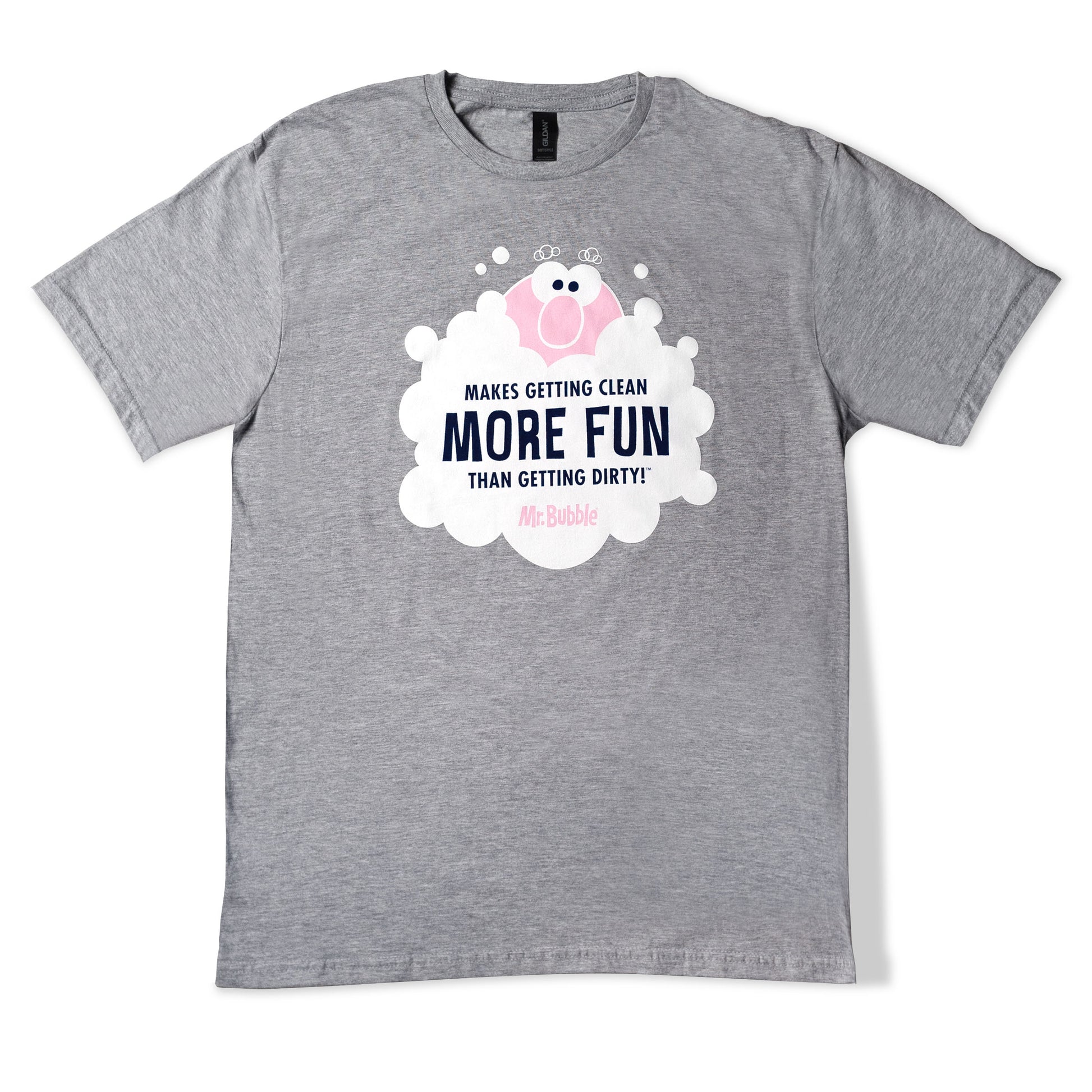 Mr. Bubble Makes Getting Clean More Fun Short Sleeve T-Shirt