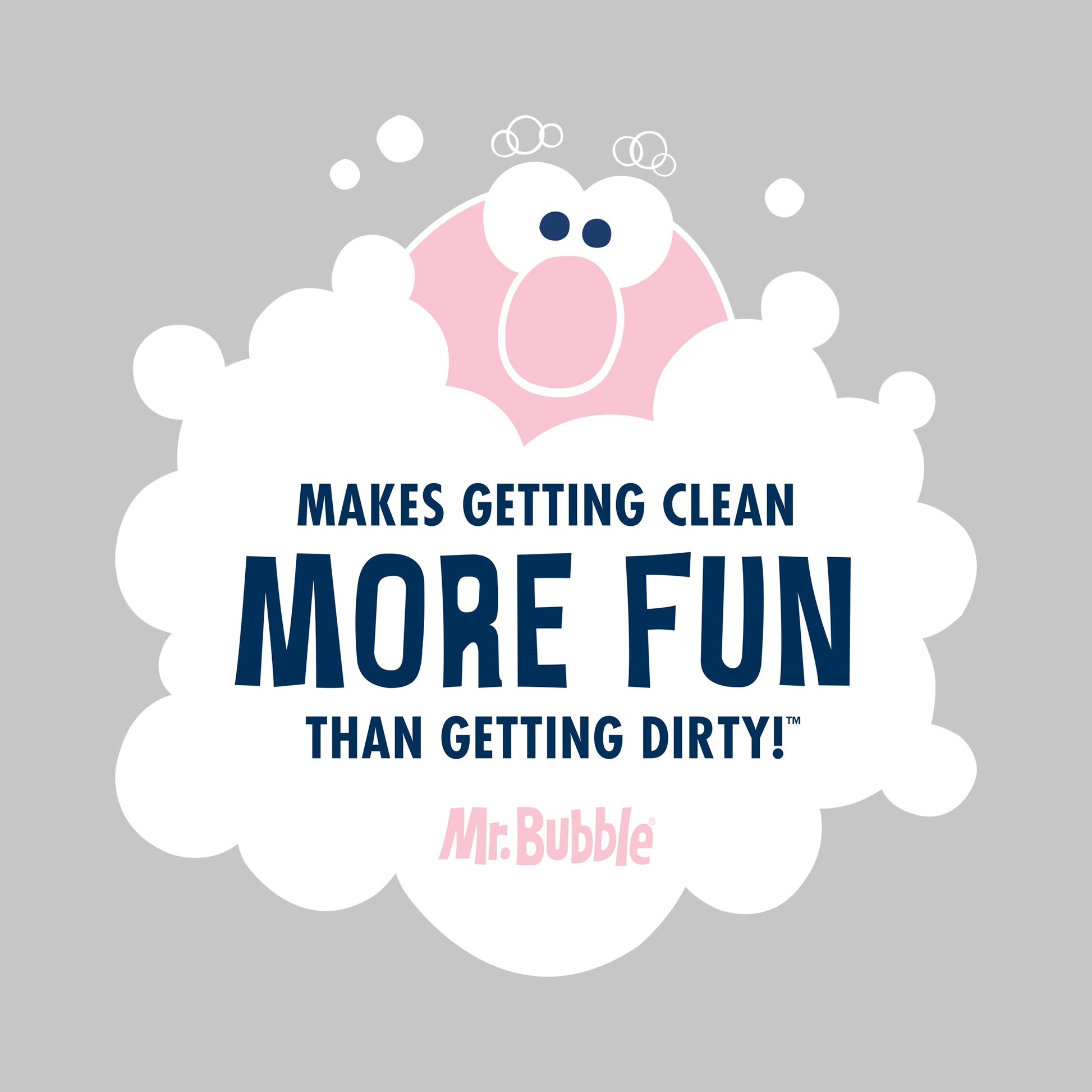 Mr. Bubble Makes Getting Clean More Fun Short Sleeve T-Shirt