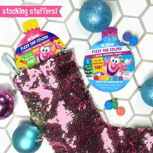 Limited Edition Holiday Ornament Fizzy Tub Colors